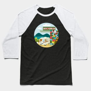 Camping Torremolinos Baseball T-Shirt